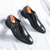 Fashion Luxury Brand Men's Genuine Leather Shoes Banquet Formal Shoes High-end Business Shoes Men's Loafers Groom's Wedding Shoes