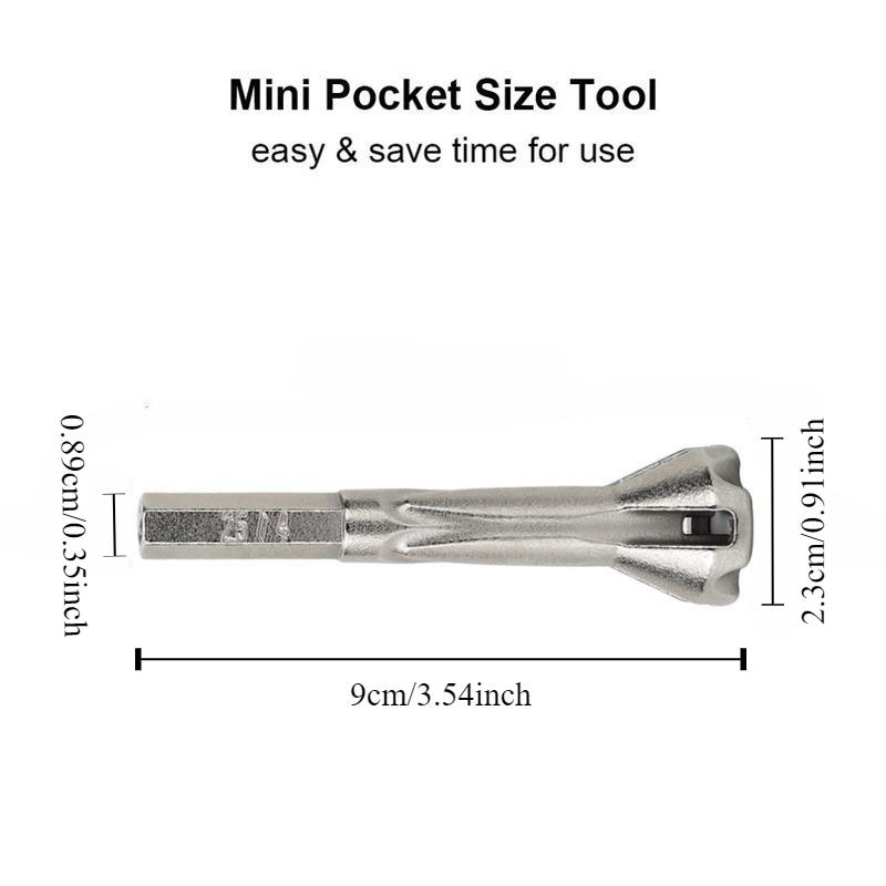 Automatisches Quadratisches Universelles Drahtverdrillwerkzeug 2 5 4 4 6 Schnellverbinder für Elektrokabel 5 Drahtabisolierung Abisolierer Verdriller