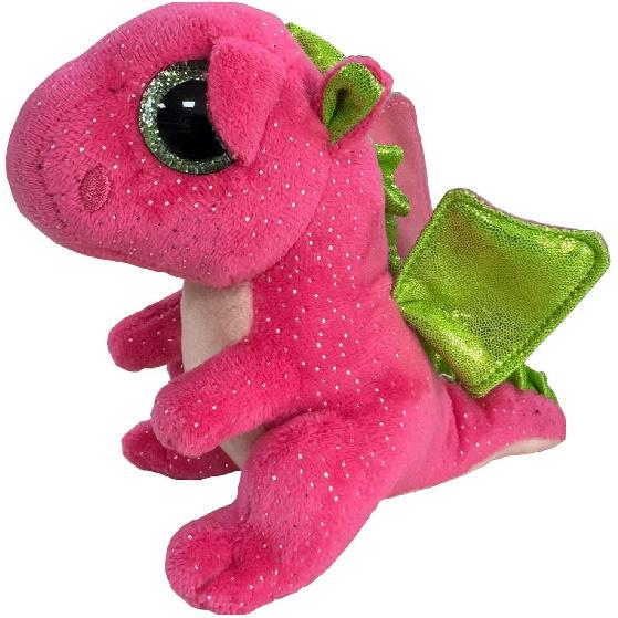 Beanie Boo Da-rla Pink Dragon Plush Doll 6inch