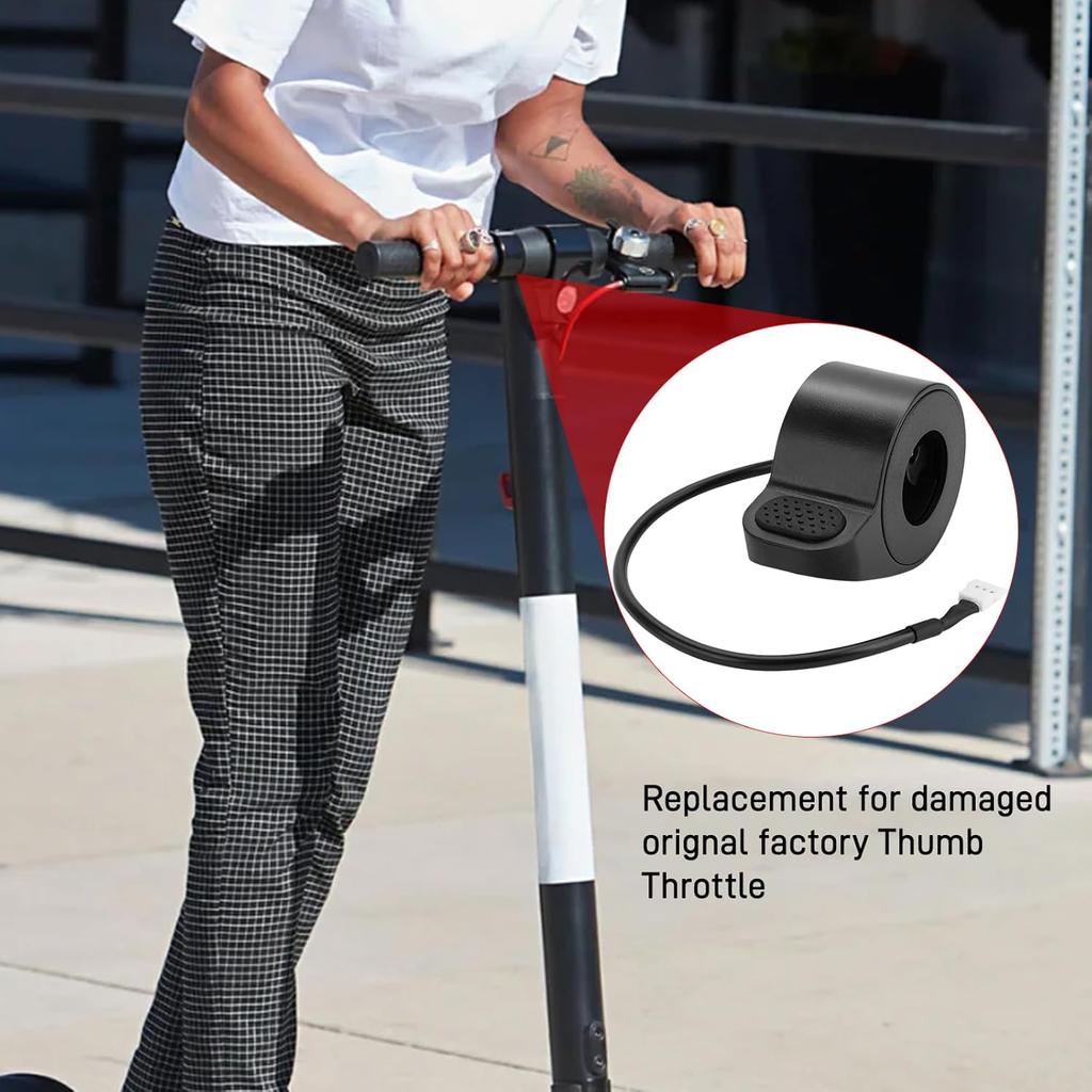 Thumb Throttle for GOTRAX GXL V2, Throttle Accelerator Speed Control Handlebar Assy Replacement, Electric Scooter Replace Parts Accessories for