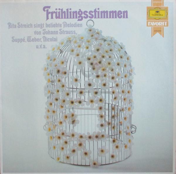

LP Record RITA STREICH Fruhlingsstimmen 2535644 DEUTSCHE GRAMM Germany Classical Used