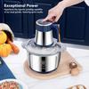 Stainless Steel Electric Chopper 5L Capacity Vegetable Chopper Meat Grinder  Meat Processing