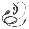 Soft Ear Hook Earpiece 3.5mm Plug Single Side Headset Headphone for Walkie Talkie/Two Way Radio In Ear Wired Earphone