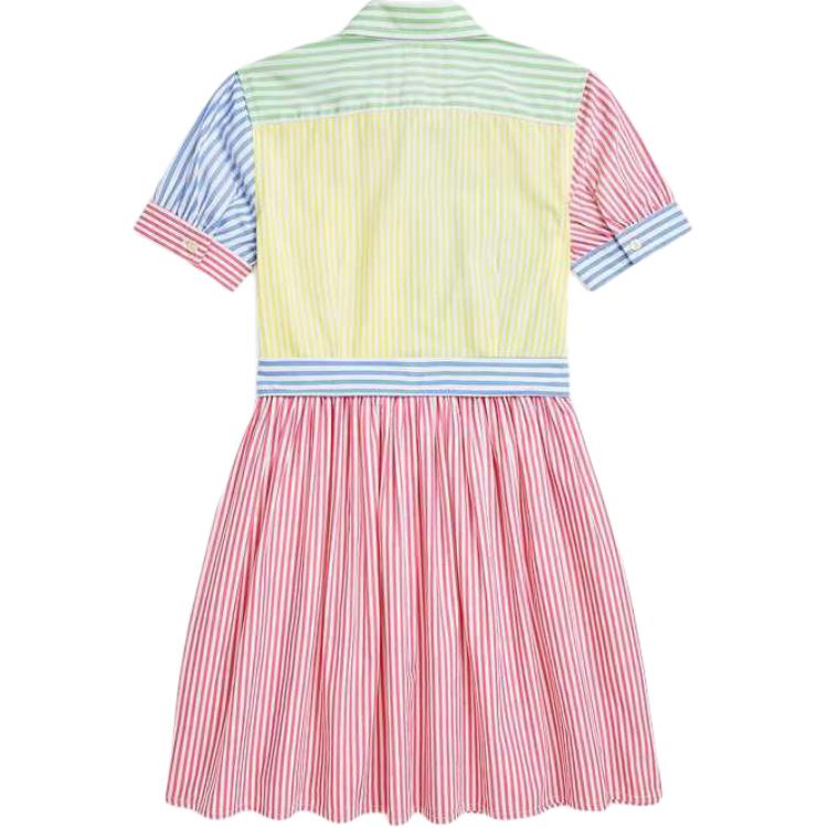 Polo Ralph Lauren Striped Cotton Fun Shirt Dress Kids Dresses Multicolor CWPODRSG3D20992-999