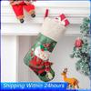 3D Design Christmas Socks Hanging Xmas Stocking Christmas Decoration For Home Xmas Tree Ornament Gift Holiday Navidad 2025