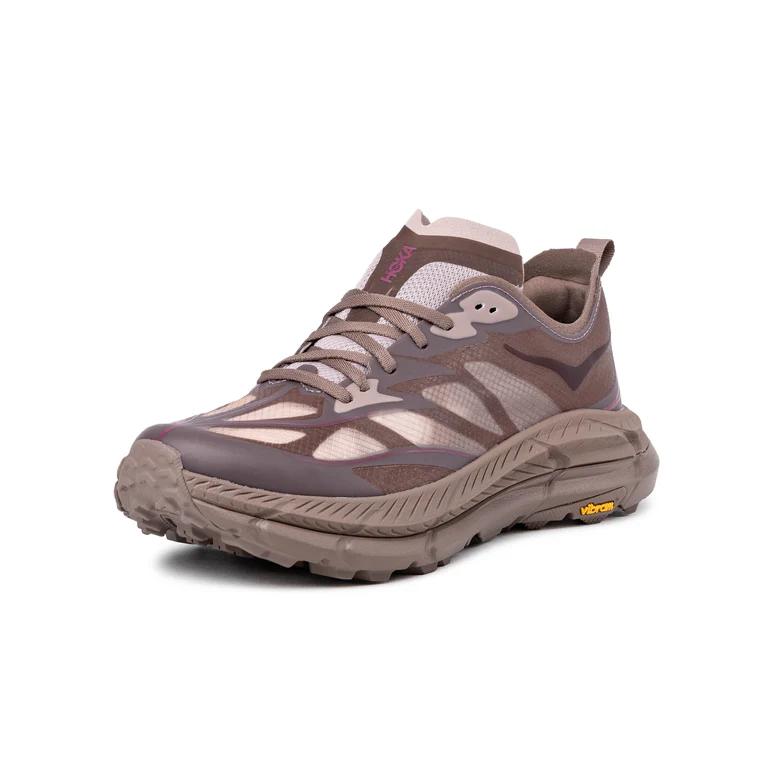 Hoka One One Mafate Speed 4 Lite Bequeme Laufschuhe Unisex-Sneaker Braun 1168450-DYRP
