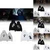 Scream Vi Ghostface Hoodie Men Stylish Aesthetic Sweatshirt For Spring And Autumn Wear