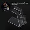Professional Acrylic Transparent Tattoo Gun Machine Stand Holder AccessoryTool