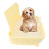 Dog  ing Toilet with Pee Wall Large Size Easy Cleanup Leakproof Stable Structure Puppy Potty Tray for Medium Large Dogs
