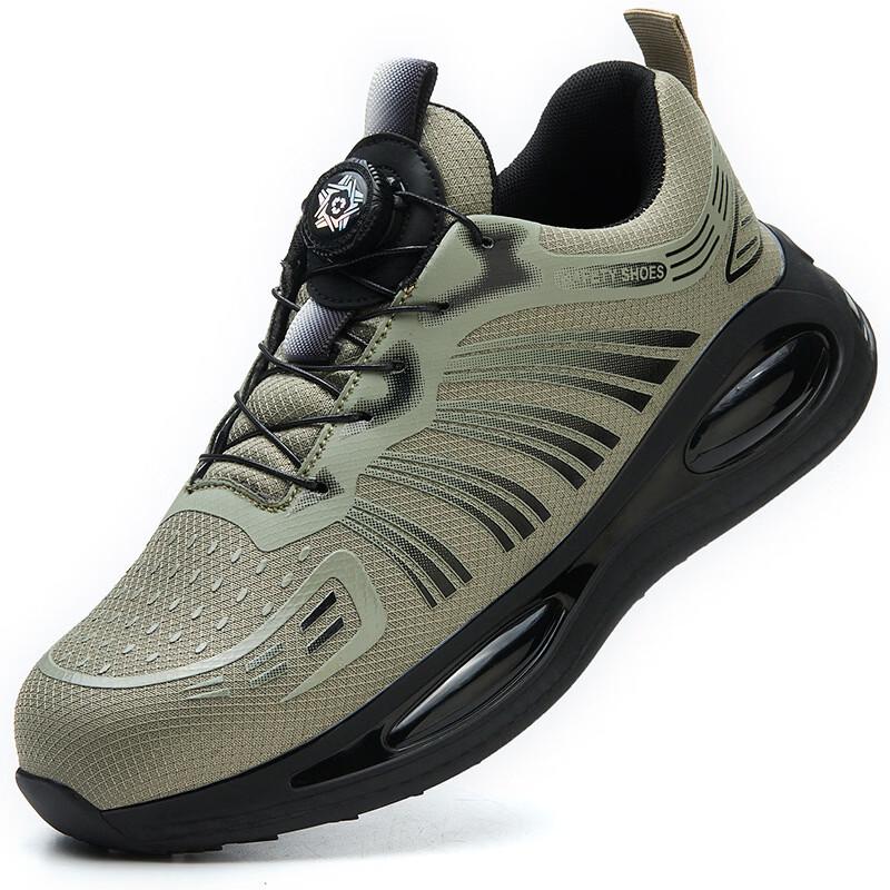 Bozong Breathable Safety Work Shoes 46