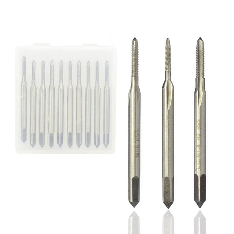 Straight Flute Machine Tap Set For Various Thread Cutting In Various Materials Offering Stability Efficient Performances