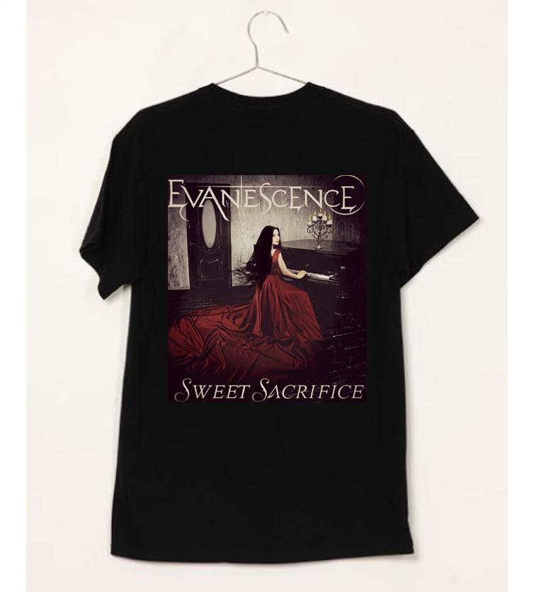 

Evanescence - Sweet Sacrifice Album Unisex T-Shirt Full Size S To 5XL Unisex T-Shirt L