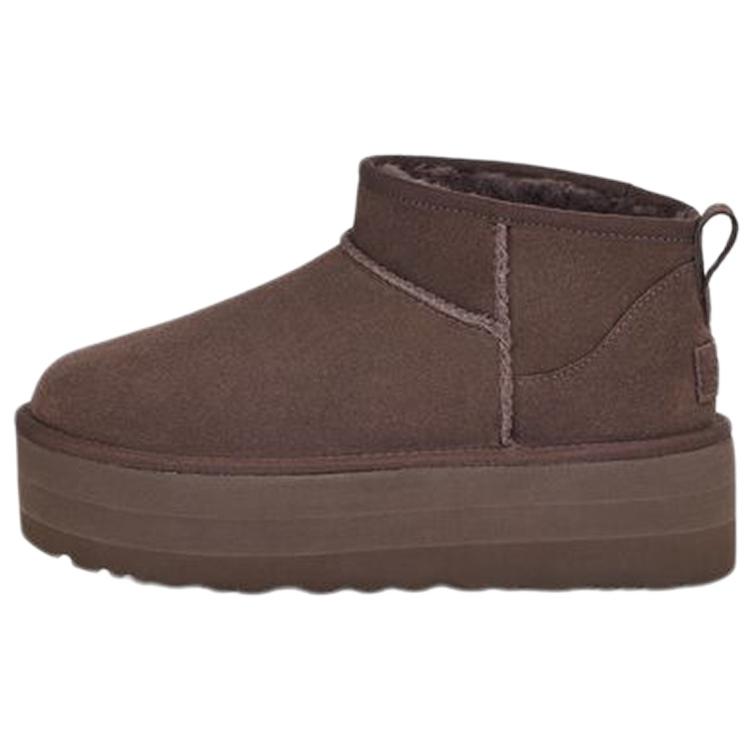 New UGG Classic Ultra Mini Platform Boot Burnt Cedar Women's 1135092-BCDR