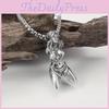 2024 Trendy Spring Womens Alloy Pendant Necklace With Vintage Cartoon Design Theme