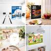 BlueValley A4 Acrylic Photo Frame Menu Stand Double-Sided Sign Stand Display Holder