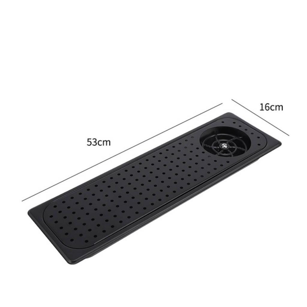 Powerful Drinkware Cleaner with Lock | Perforated Top Surface, Glass Rinser