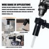 1 Piece High Carbon Steel Needle Scalers for Professional Rusts Deburring and Concrete Chipping Designed for Hammer Drills