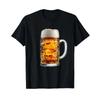 Beer Funny Drinking Party Halloween Costume T Shirt Vintage Casual Versatile Slightly Graphic Fashion