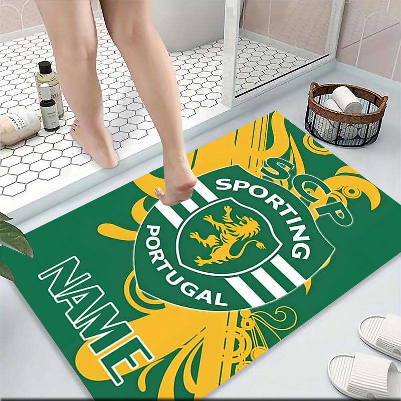 Custom Name Portugal Crest Carpet Rug Customizable Soft Washable Anti-Slip Home Living Room Sofa Mats Personalized Rug. 0909253