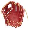 Rawlings HYPER TECH R2G Baseball Soft Wine inches Glove, Baseball, Infield, GR6HTN62, Red, 11.25 (Right-handed throw)