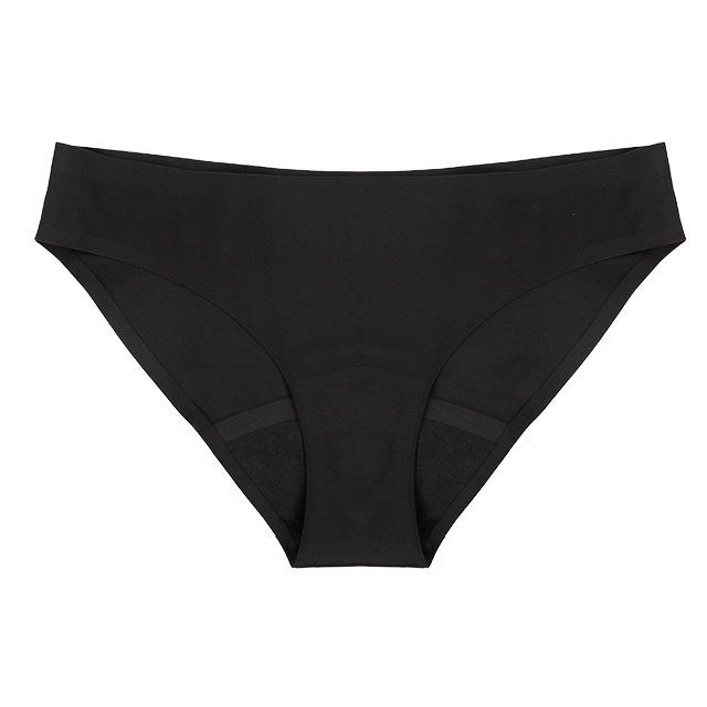 Leak-Proof High-Waisted Seamless Menstrual Underwear for Women, Breathable Cotton Crotch, Plus Size Available S
