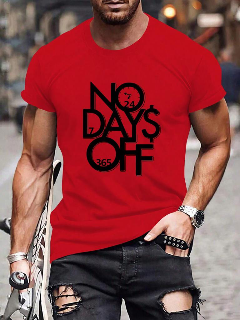 Manfinity LEGND Herren T-Shirt mit Musterdruck und kurzen Ärmeln