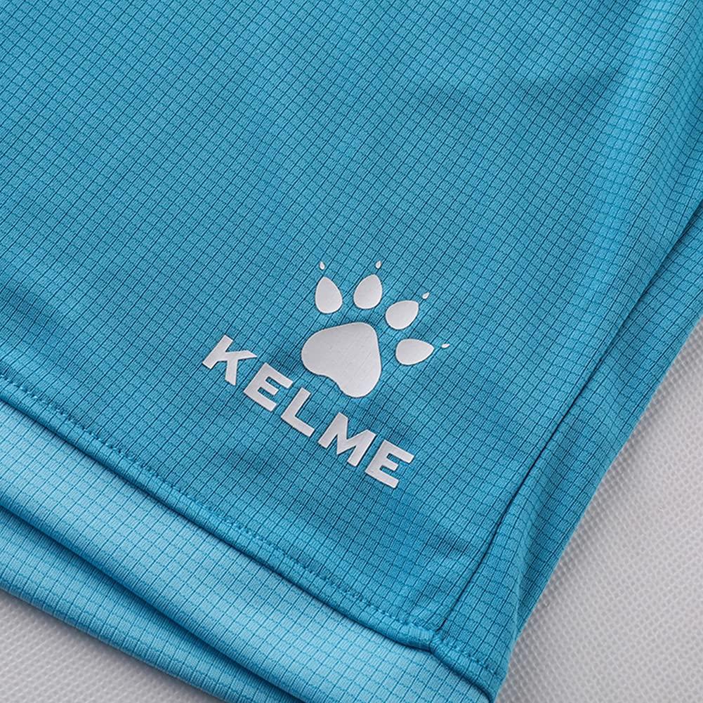 Kelme Men's Soccer Uniform Set, T-Shirt and Pants (Light Blue, Size M)