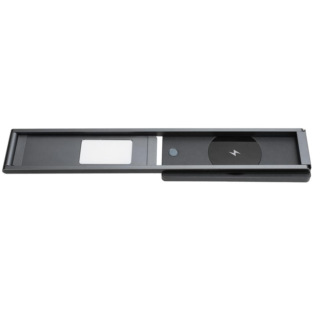 LED-Schreibtischlampe Helligkeit einstellbar Aluminiumlegierung Tischlampe mit USB-Ladeanschluss