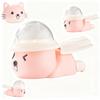 Cute Bear Plane Pet Food-dispensing Toy - Press Rotate Design for IQ Training, for Cats Dogs Self-amusement, Durable Pet Gift