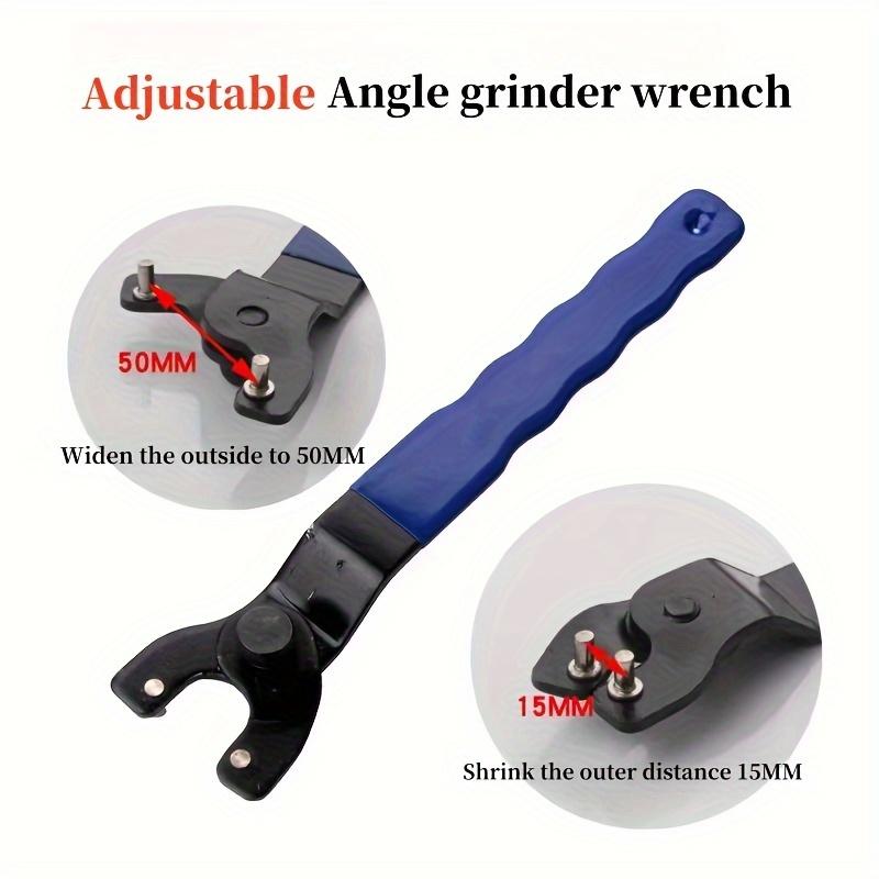 1PC Adjustable Angle Grinder Accessory Wrench Plastic Keylock Handheld Household Wrenches Quality Repair Power Tool Accessories