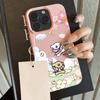 HOT Ins Korean Puppy Cool Lichee Leather Pattern Phone Case For Samsung S26 S25 S24 S23 S22 S21 S20 S10 Plus FE Ultra 4G 5G