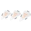 100pcs Disposable Piping Bag Pastry Bags Icing Fondant Cake Cream Bag for Decorating Pastries Cakes Baking Tools