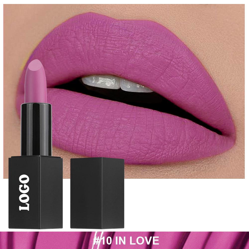 Matte Long-Lasting Non-Stick Lipstick for Cross-Border Beauty