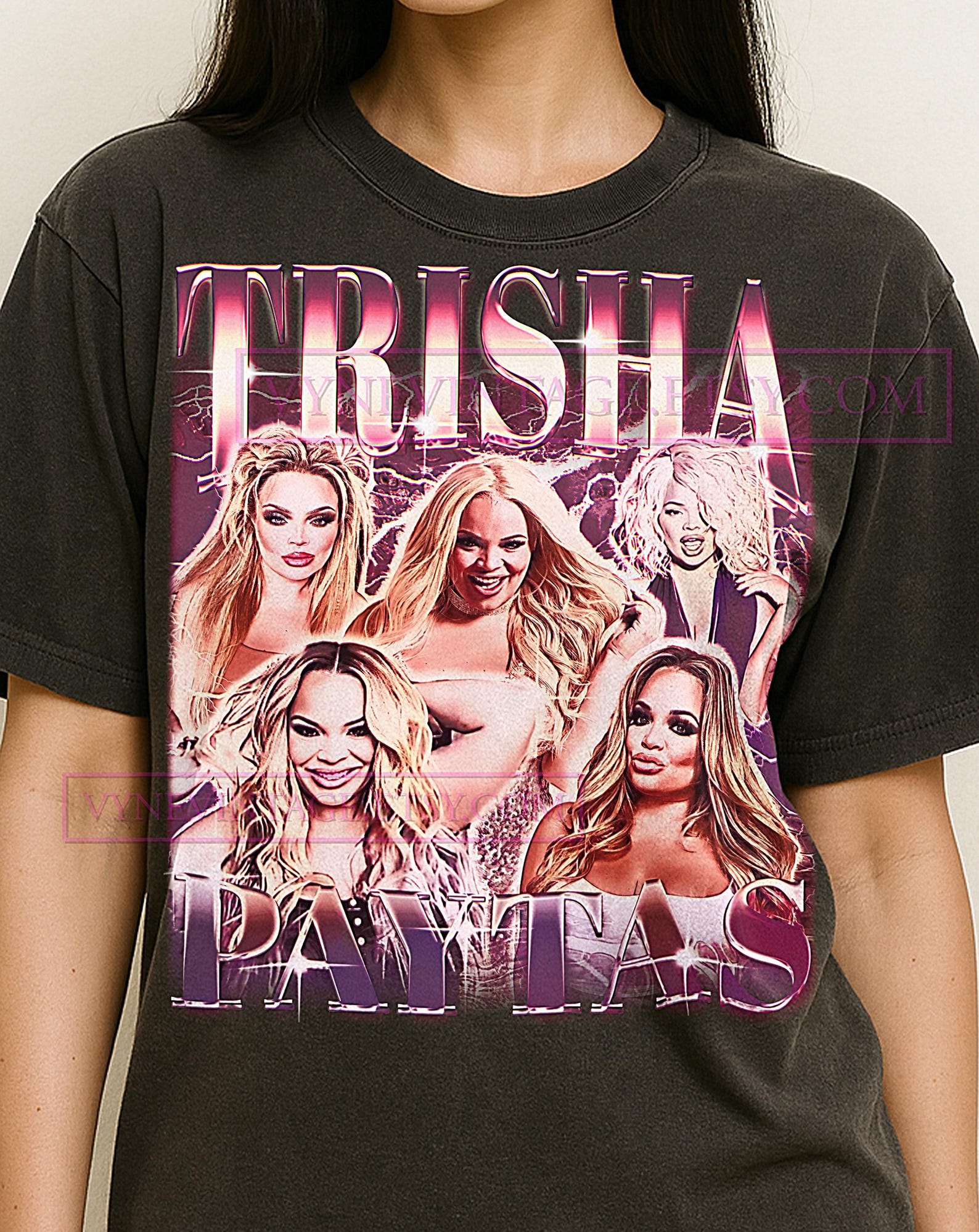 TRISHA PAYTAS T-Shirt, Vintage Influencer YouTuber Celebrity Star Performer Tee, 90s Retro Throwback, Trisha Paytas Sweater S