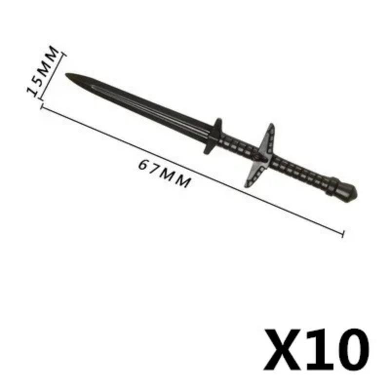 Military Building Blocks Medieval Middle Ages Solider Spartan Warrior Crusader Knights Figures Weapons Sword Spear Crossbow MOC