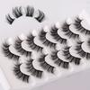 High Imitation Mink Hair False Eyelashes Thick Curled Segmented Eyelashes Simulation Of Natural Eyelashes