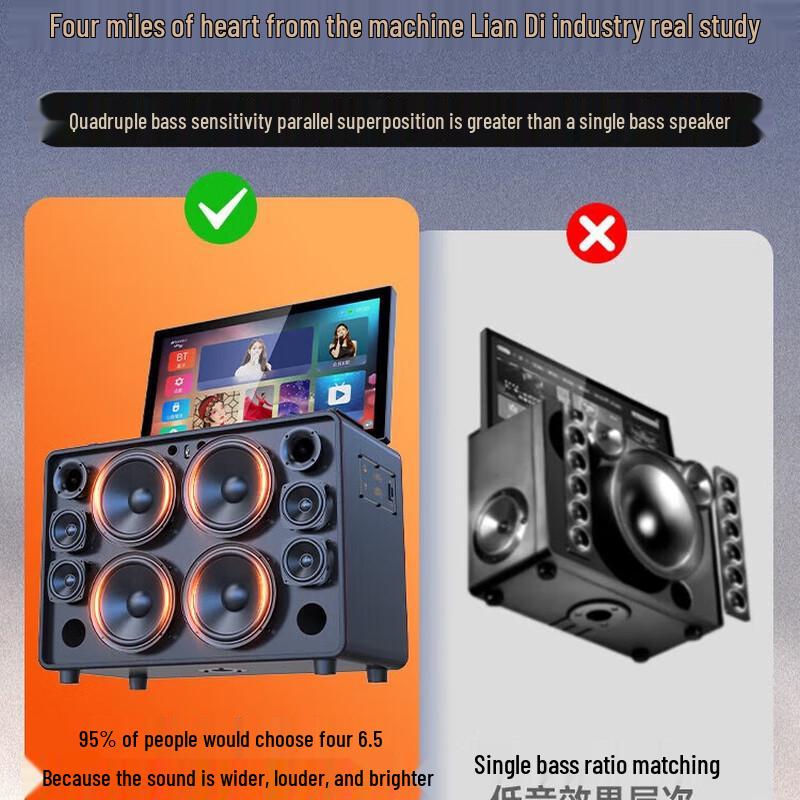 Sansui C10 Portable Outdoor Karaoke Speaker System