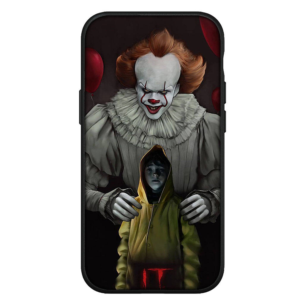 for iPhone 17 16 15 Xiaomi Poco F7 F8 X7 X6 C85 C75 C71 M8 Redmi Note 14 13 12 11 Pro Max 14C 13C 15C A4 Phone Case Pennywise Stephen King's IT Cover