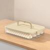 Multi-layer Wonton Storage Box Plastic Dumpling Box Frozen Dumpling Storage Box  Refrigerator