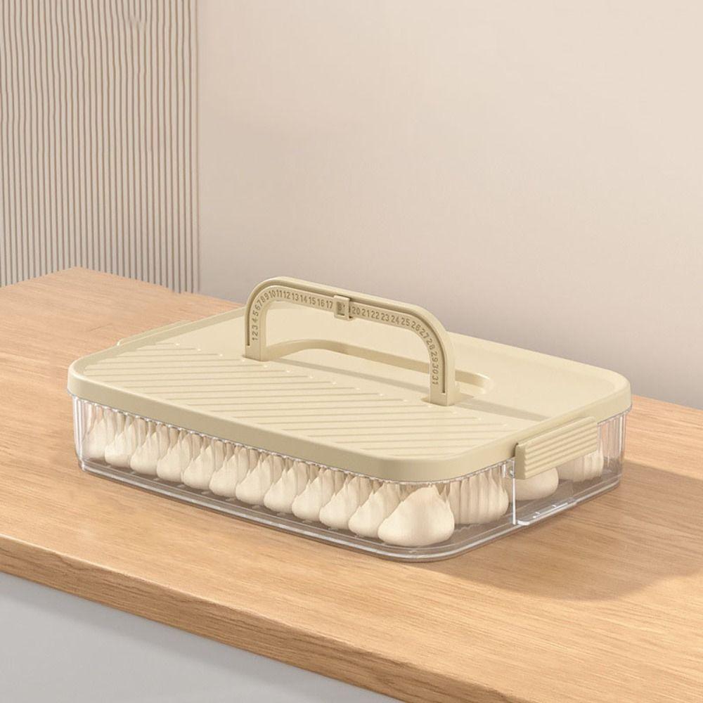 Multi-layer Wonton Storage Box Plastic Dumpling Box Frozen Dumpling Storage Box Refrigerator