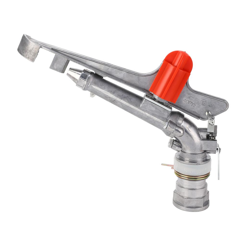 2 Inch Agriculture Farm Irrigation Sprinkler Spray Gun Large Area Watering Spray 360 Degree Rotary