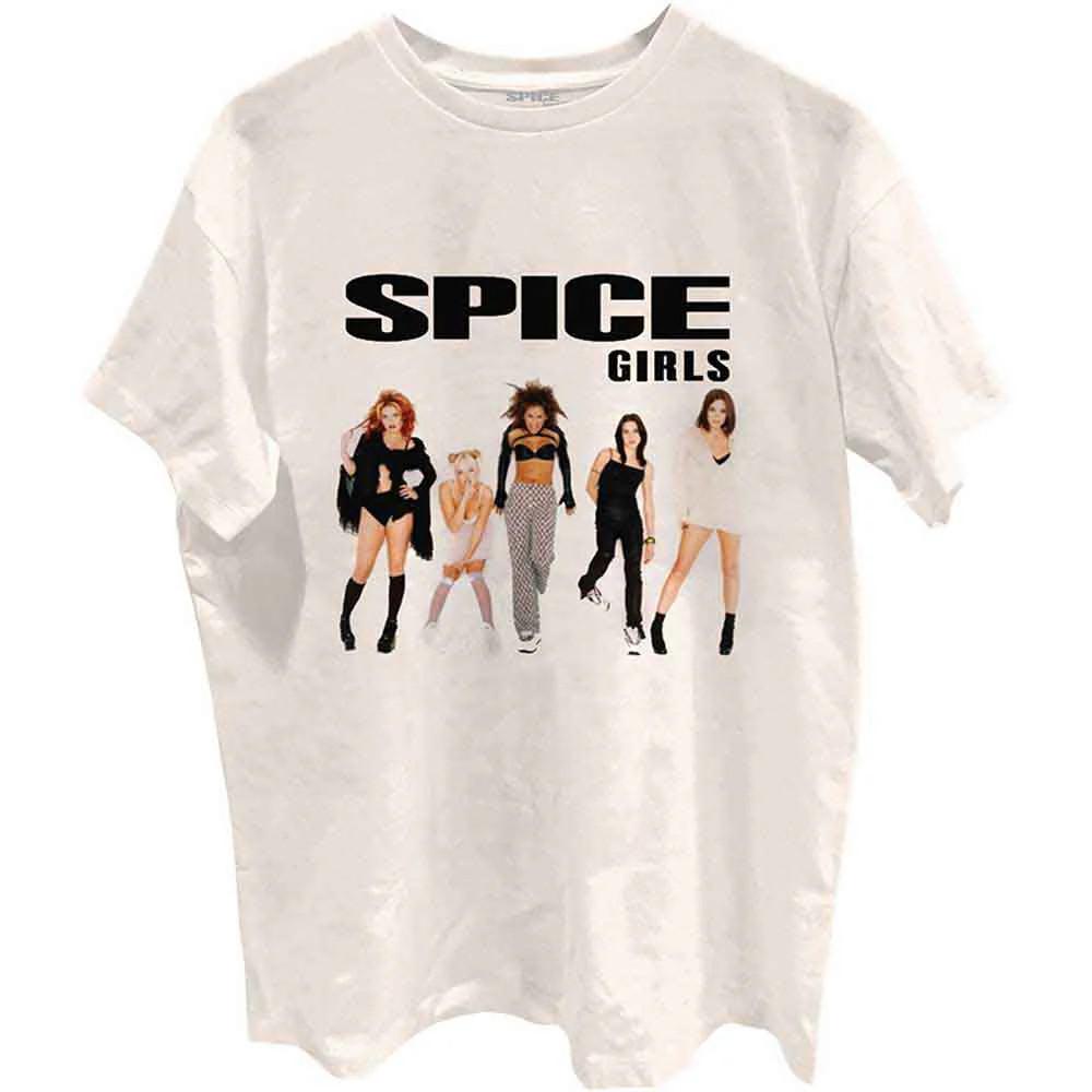 The Spice Girls Unisex T-Shirt Photo Poses White (2XL)