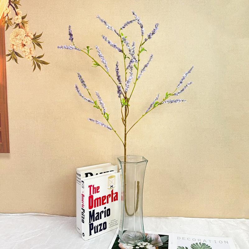 Artificial Fontanesia Phillyreoides Subsp Plant Art Wall Decor With Silk Material For Wedding And Event Display