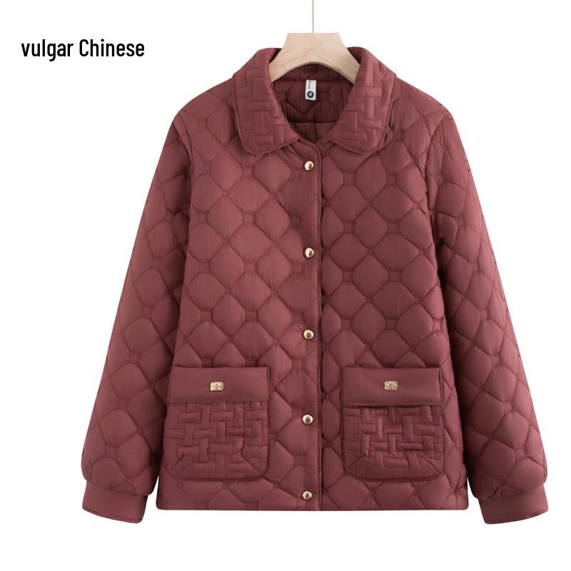 

Elderly Women s Plush Lined Winter Jacket 2XL