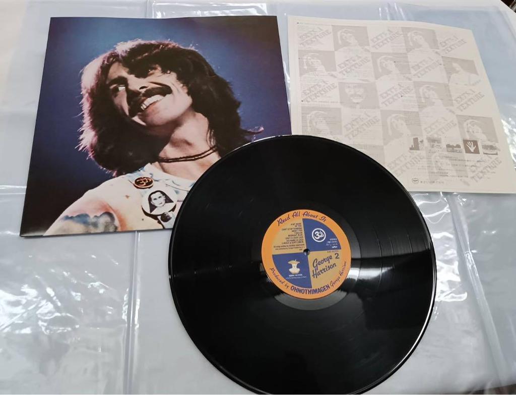 [USED] LP Record Album George Harrison 4 pieces