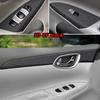 3D/5D Carbon Fiber Car-styling Interior Cover Console Color Stickers Decals Parts Accessories For Nissan Sentra Sylphy 2012-2015