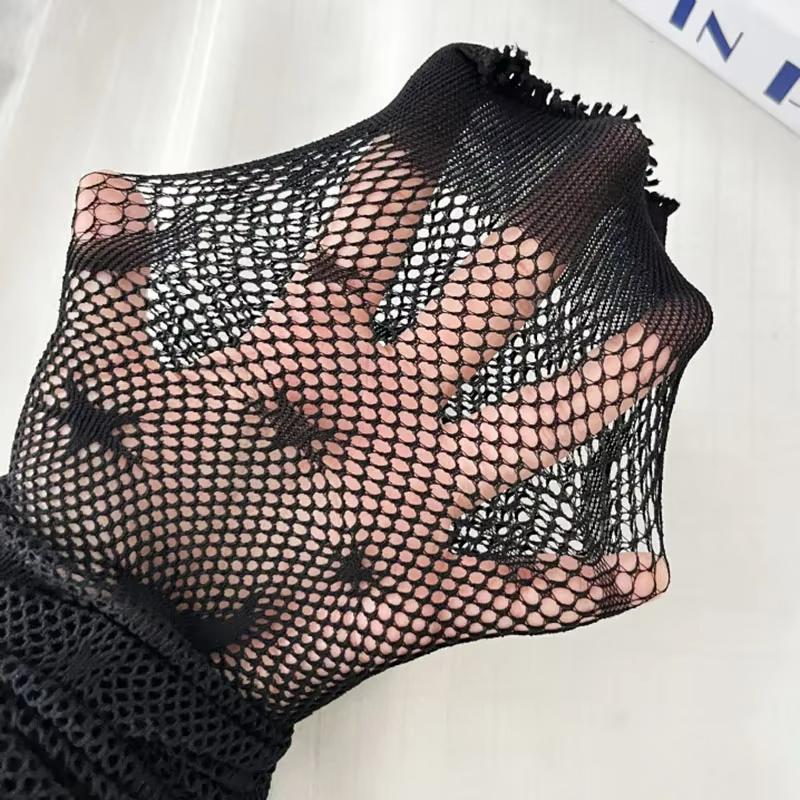 New Women'S Sexy Patterned Fishnet Pantyhose Y2K Slim Legs Long Mesh Socks Tights Women Netting Stockings Sexy Lace Pantyhose