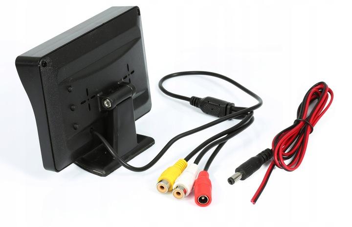 Monitor Lcd 4,3'' Kamera Cofania Parkowania Dvd
