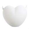 KX4B Heart Shaped Silicone Light Night Lights for Kids Girls Boys with for Touch Led Lamp Home Bedroom Dormitory Lamps