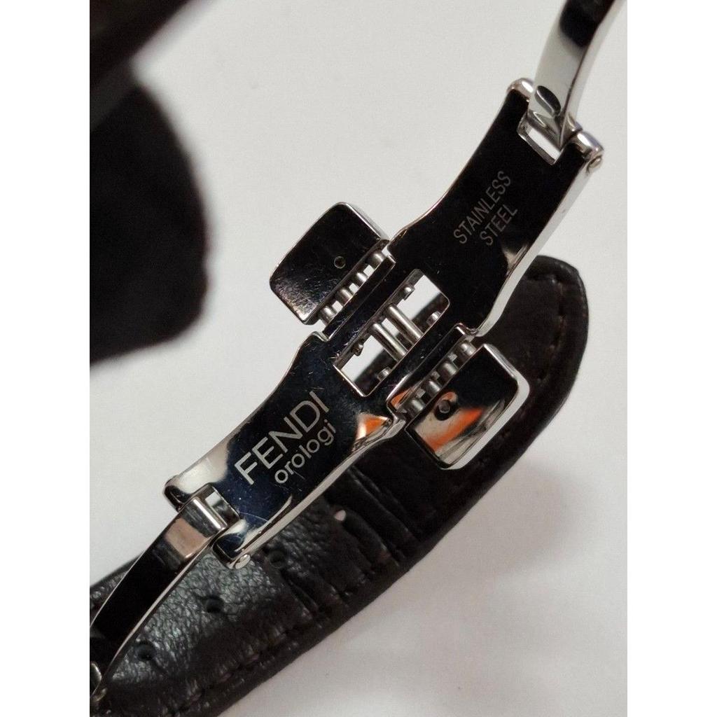 Used [Used Item] FENDI Loop Rectangular Quartz Watch 005-7600L-024 Turn Face Working Item